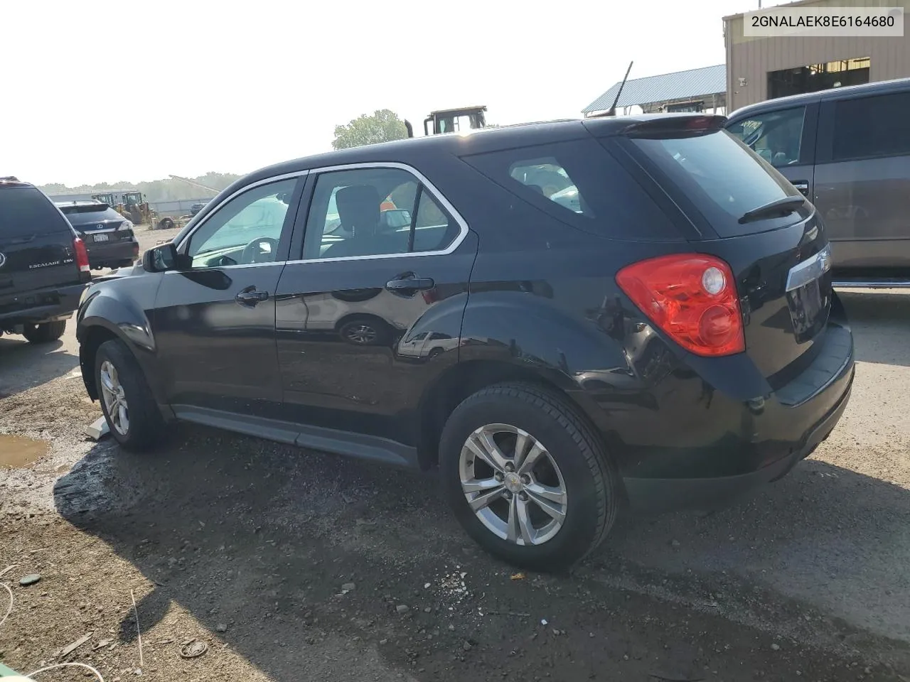 2014 Chevrolet Equinox Ls VIN: 2GNALAEK8E6164680 Lot: 74188884