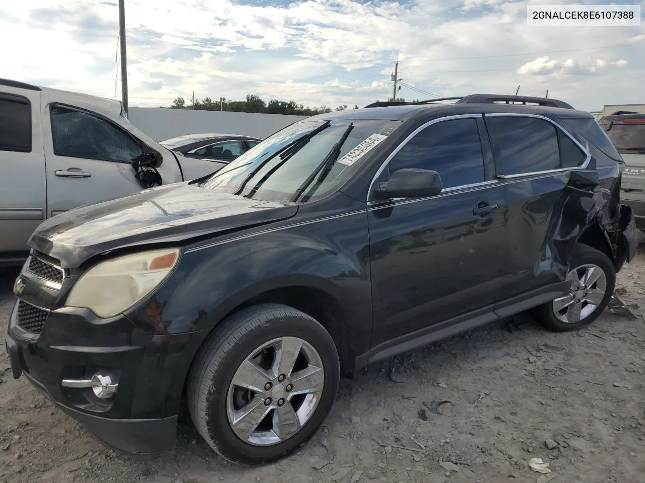 2014 Chevrolet Equinox Lt VIN: 2GNALCEK8E6107388 Lot: 74236664