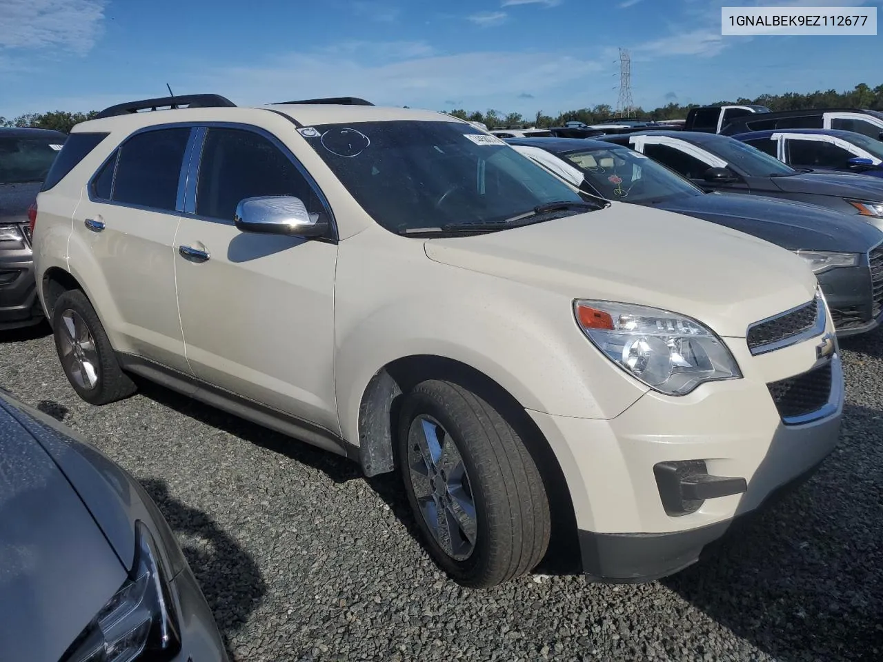 2014 Chevrolet Equinox Lt VIN: 1GNALBEK9EZ112677 Lot: 74458074