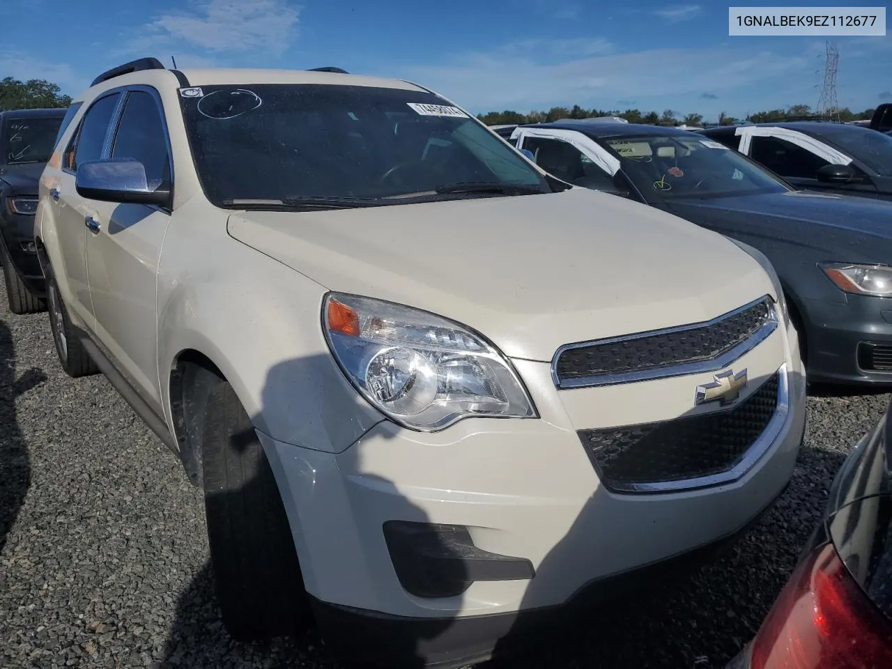 2014 Chevrolet Equinox Lt VIN: 1GNALBEK9EZ112677 Lot: 74458074