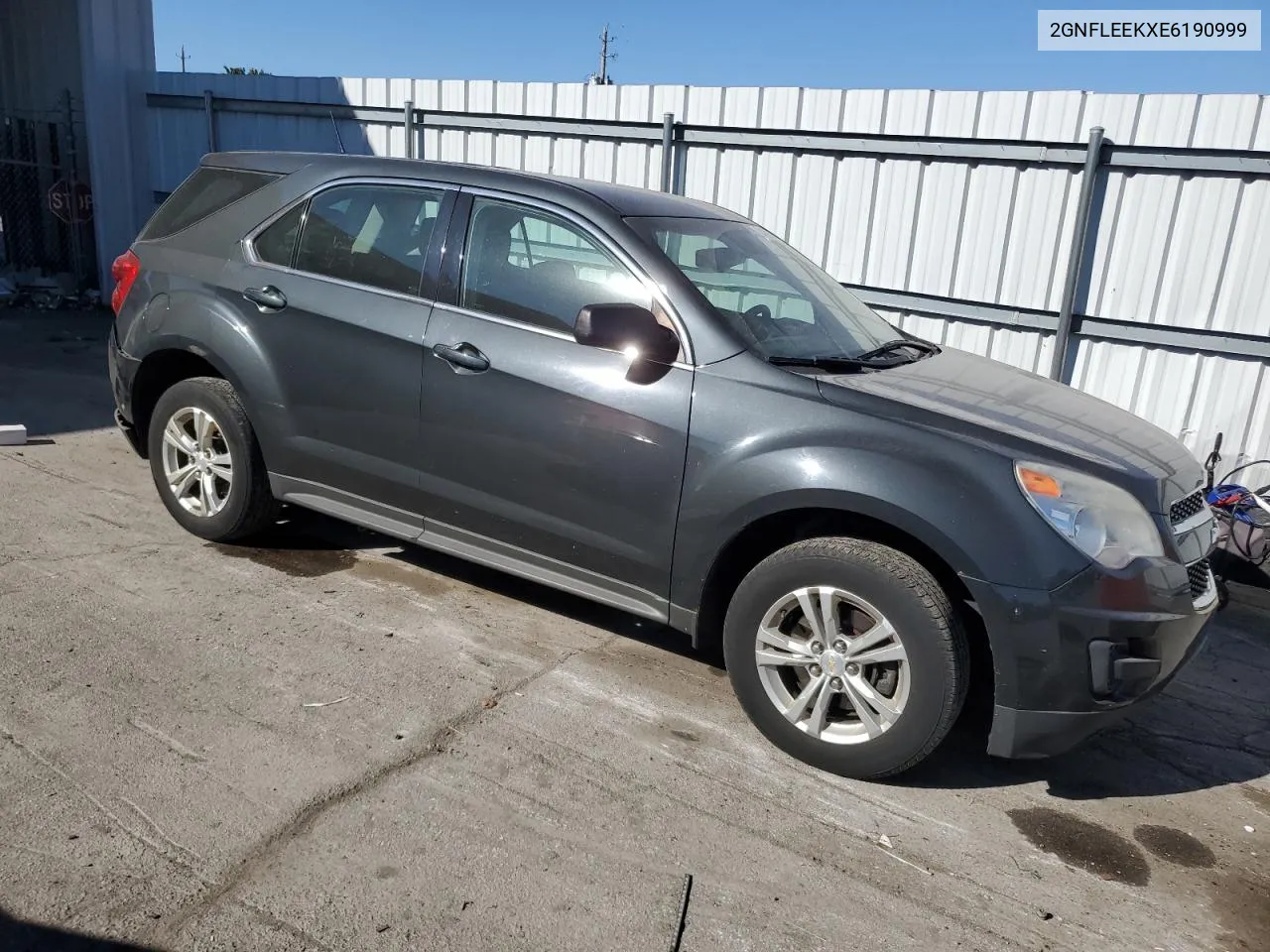 2014 Chevrolet Equinox Ls VIN: 2GNFLEEKXE6190999 Lot: 74992874