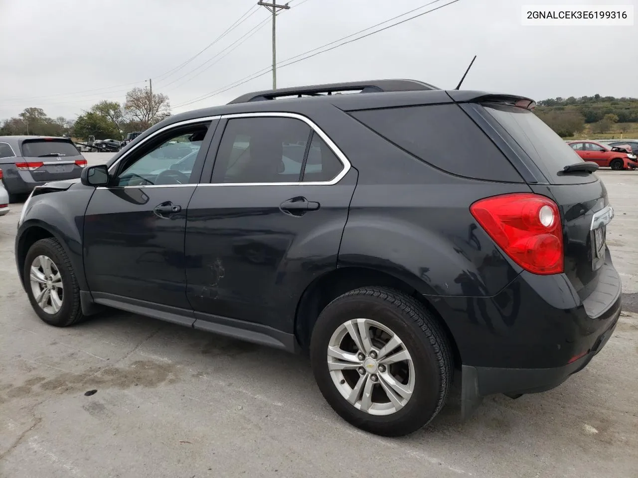 2014 Chevrolet Equinox Lt VIN: 2GNALCEK3E6199316 Lot: 75894994