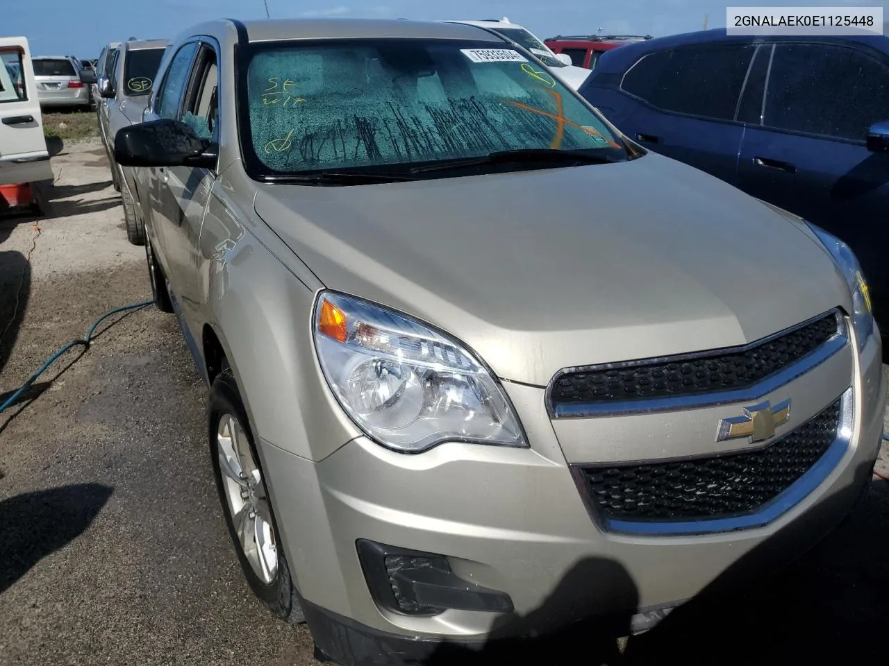 2GNALAEK0E1125448 2014 Chevrolet Equinox Ls