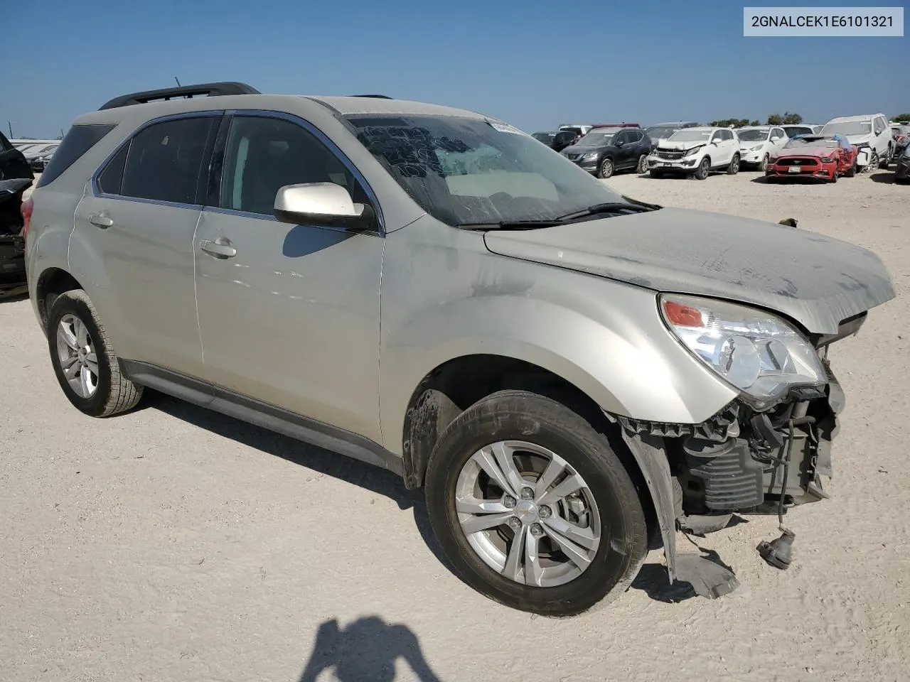 2014 Chevrolet Equinox Lt VIN: 2GNALCEK1E6101321 Lot: 75946404