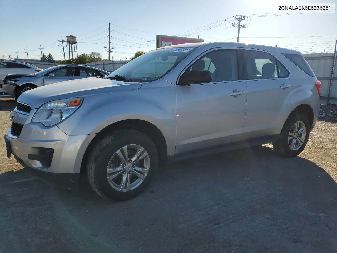 2014 Chevrolet Equinox Ls VIN: 2GNALAEK6E6236251 Lot: 76157774