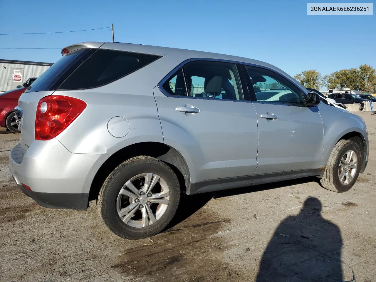 2014 Chevrolet Equinox Ls VIN: 2GNALAEK6E6236251 Lot: 76157774