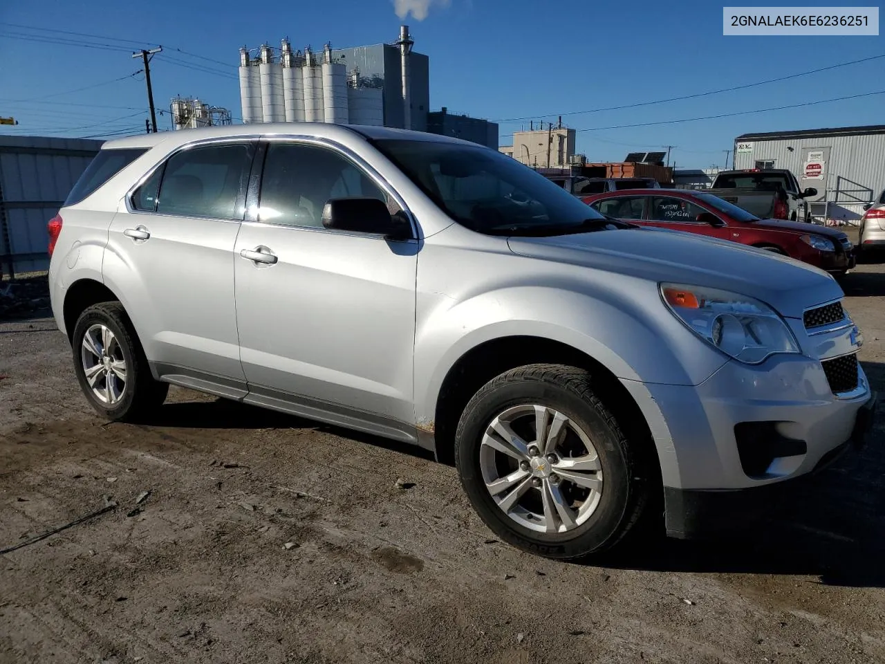 2014 Chevrolet Equinox Ls VIN: 2GNALAEK6E6236251 Lot: 76157774