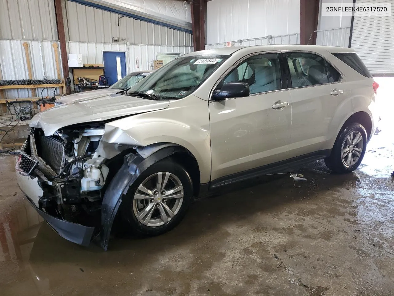 2014 Chevrolet Equinox Ls VIN: 2GNFLEEK4E6317570 Lot: 76489844