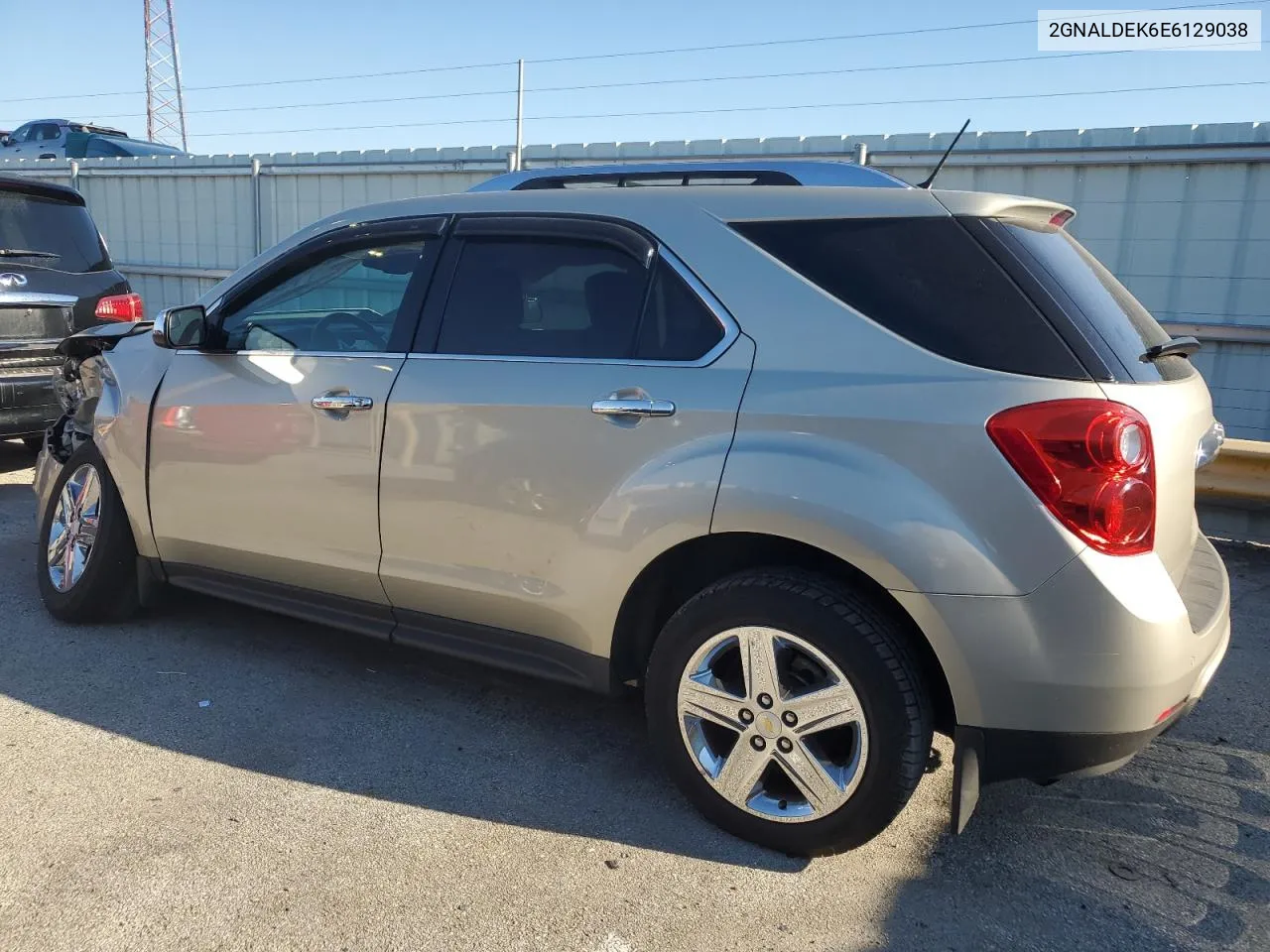 2014 Chevrolet Equinox Ltz VIN: 2GNALDEK6E6129038 Lot: 76811414