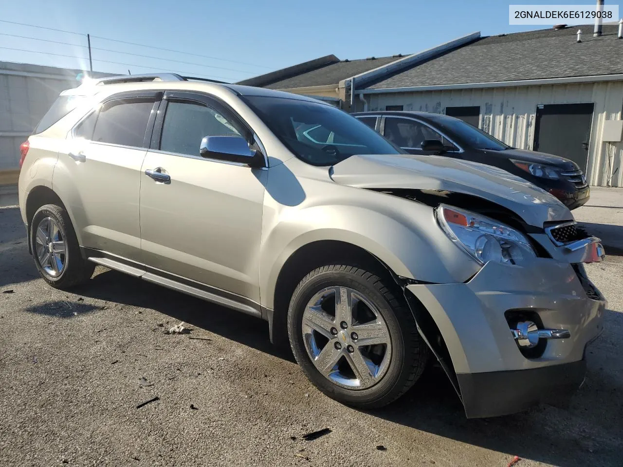 2014 Chevrolet Equinox Ltz VIN: 2GNALDEK6E6129038 Lot: 76811414