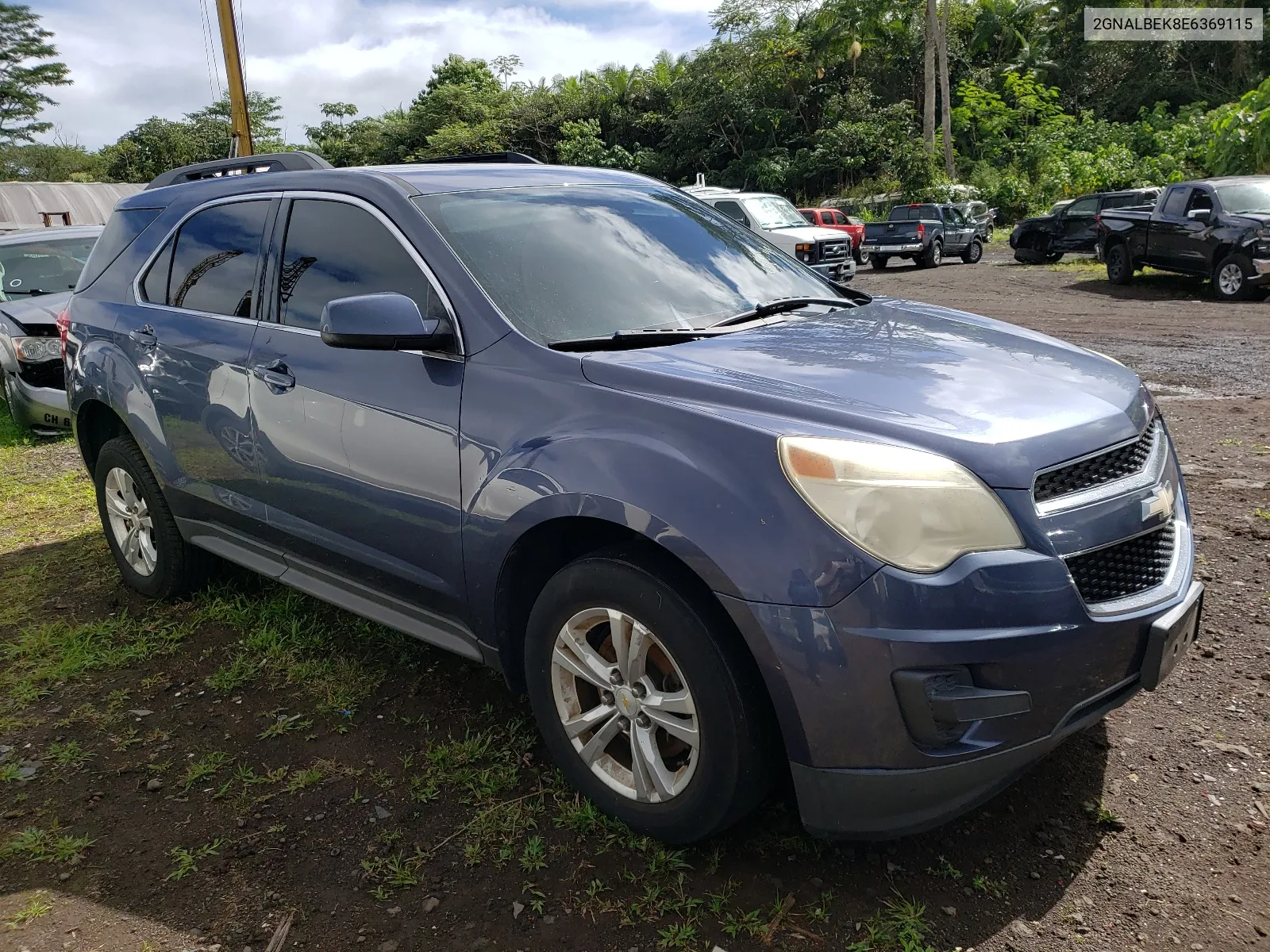 2GNALBEK8E6369115 2014 Chevrolet Equinox Lt