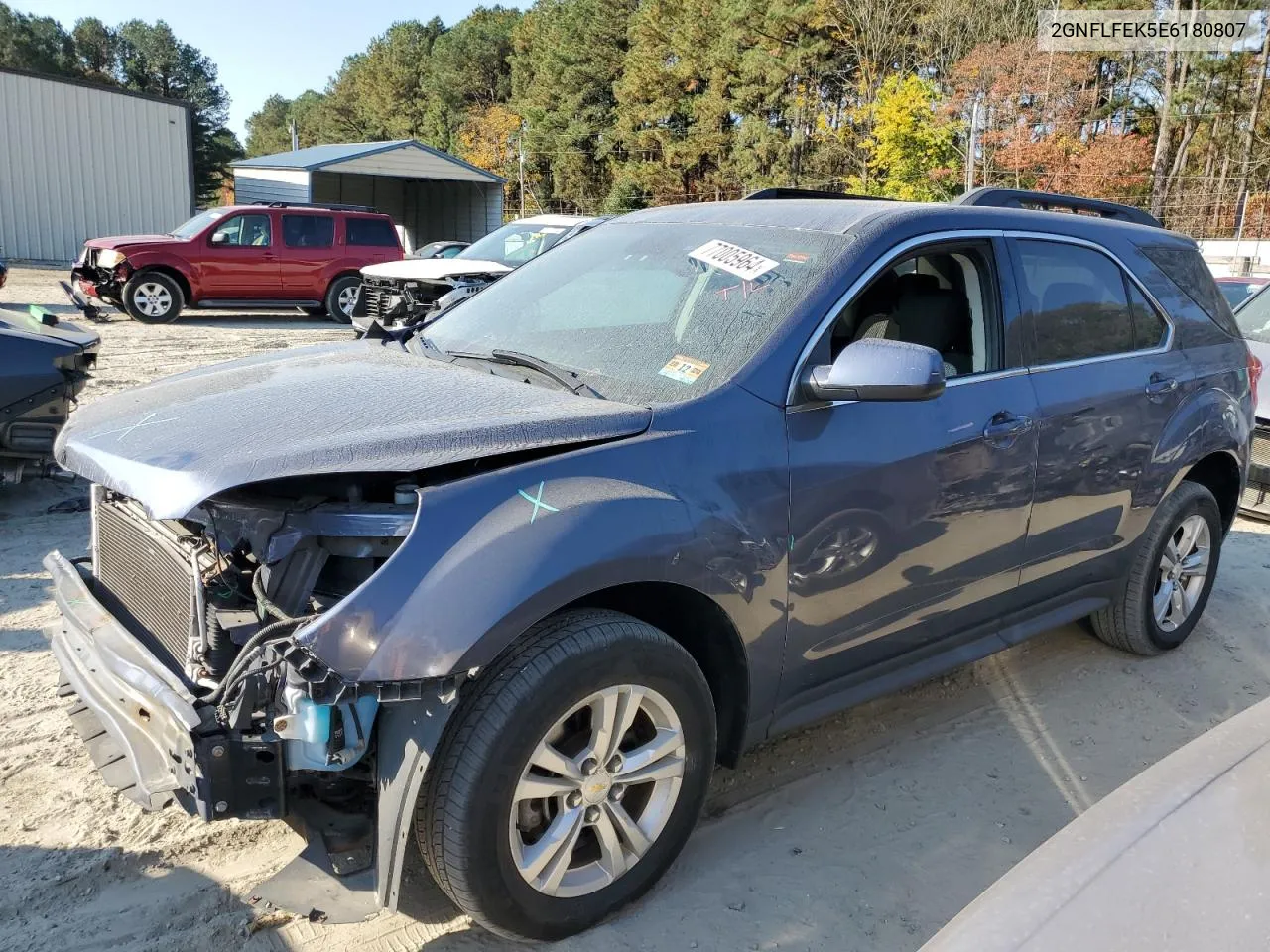 2GNFLFEK5E6180807 2014 Chevrolet Equinox Lt