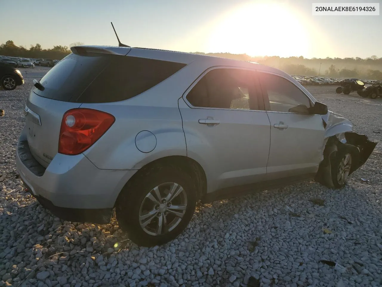 2014 Chevrolet Equinox Ls VIN: 2GNALAEK8E6194326 Lot: 77046064