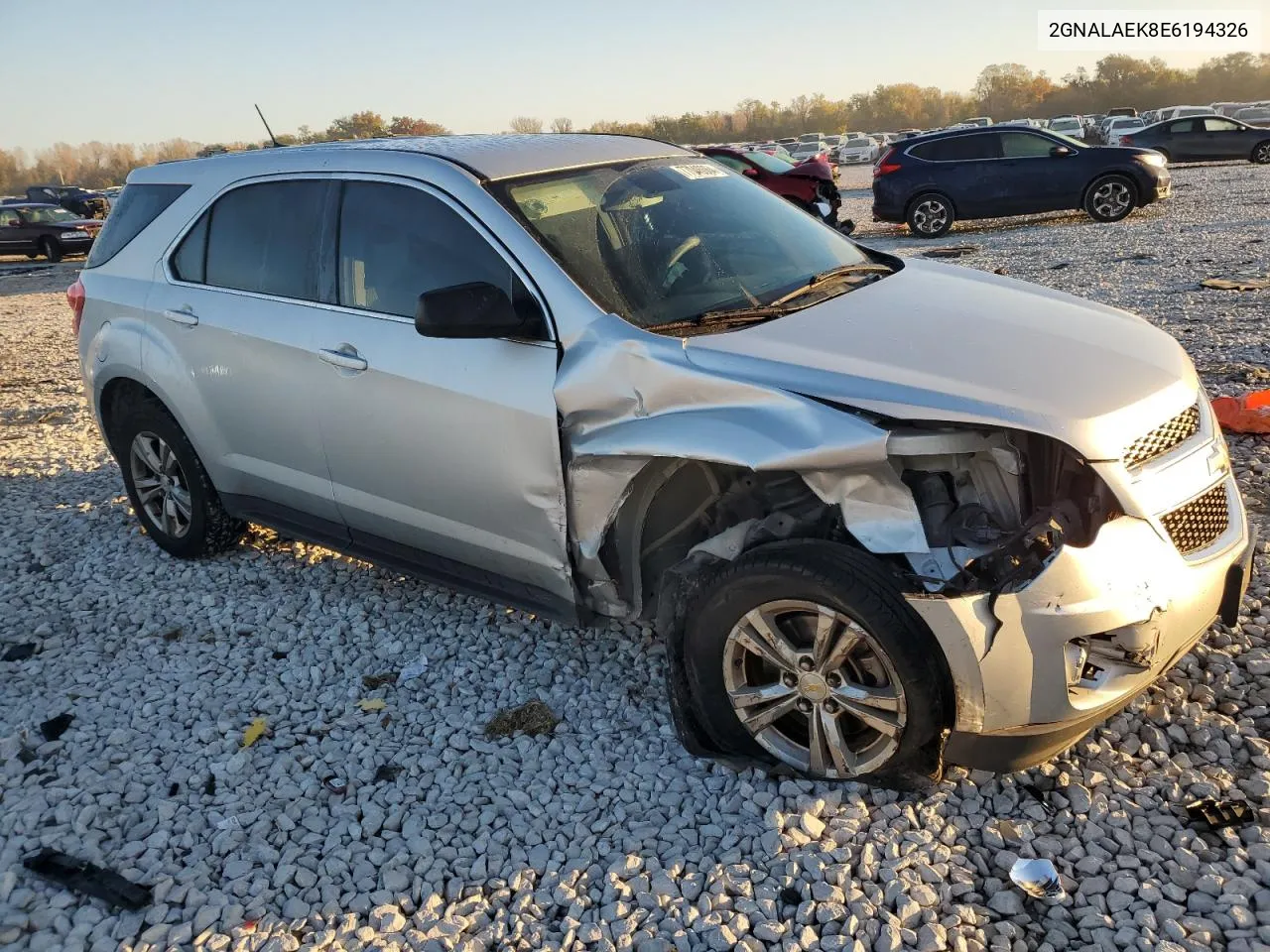 2014 Chevrolet Equinox Ls VIN: 2GNALAEK8E6194326 Lot: 77046064