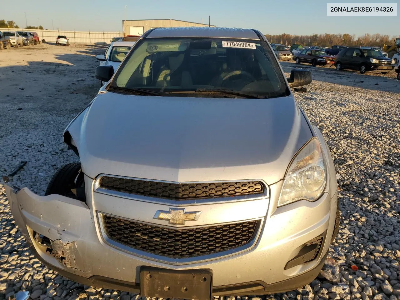 2014 Chevrolet Equinox Ls VIN: 2GNALAEK8E6194326 Lot: 77046064