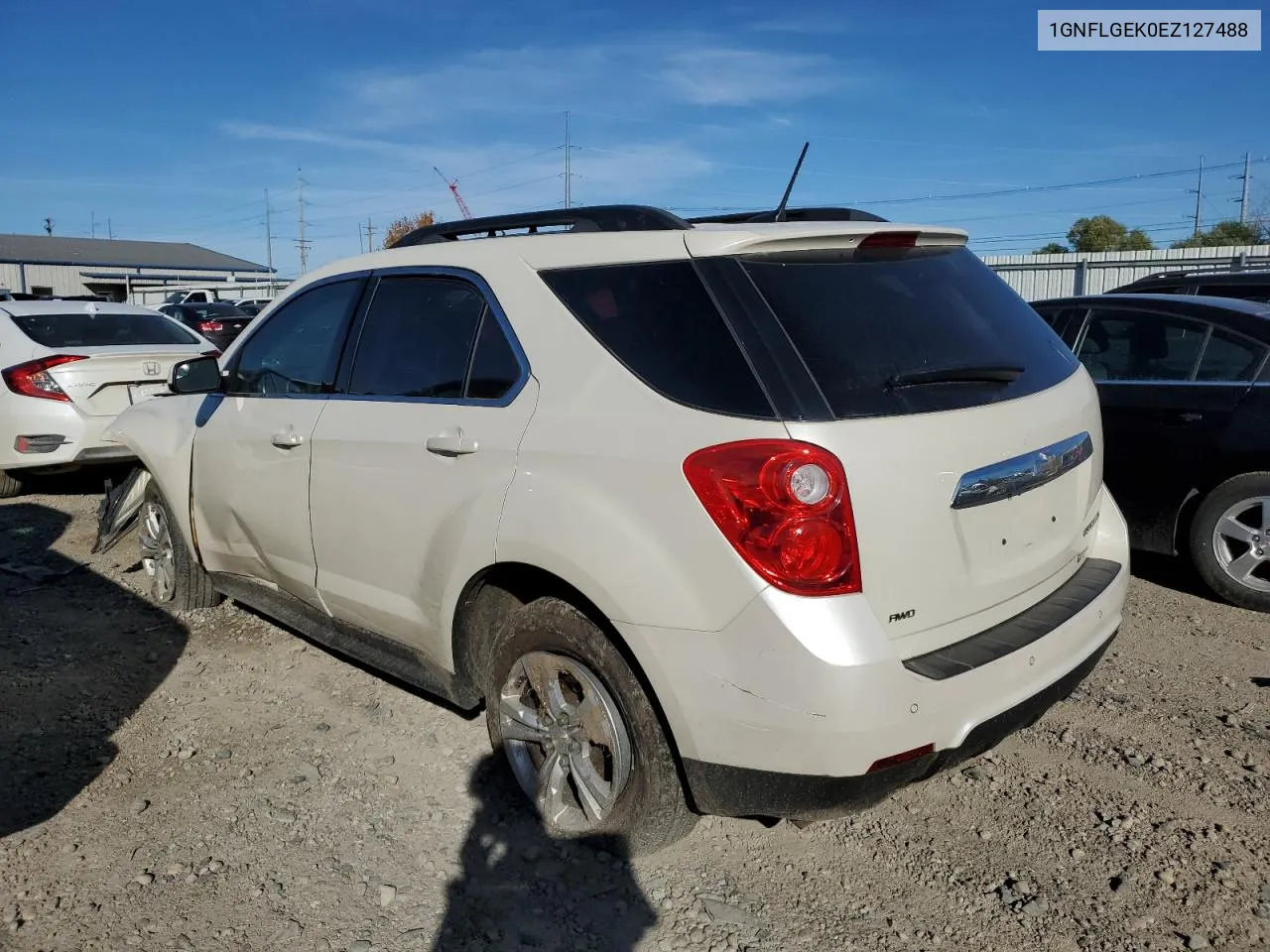 2014 Chevrolet Equinox Lt VIN: 1GNFLGEK0EZ127488 Lot: 77164794