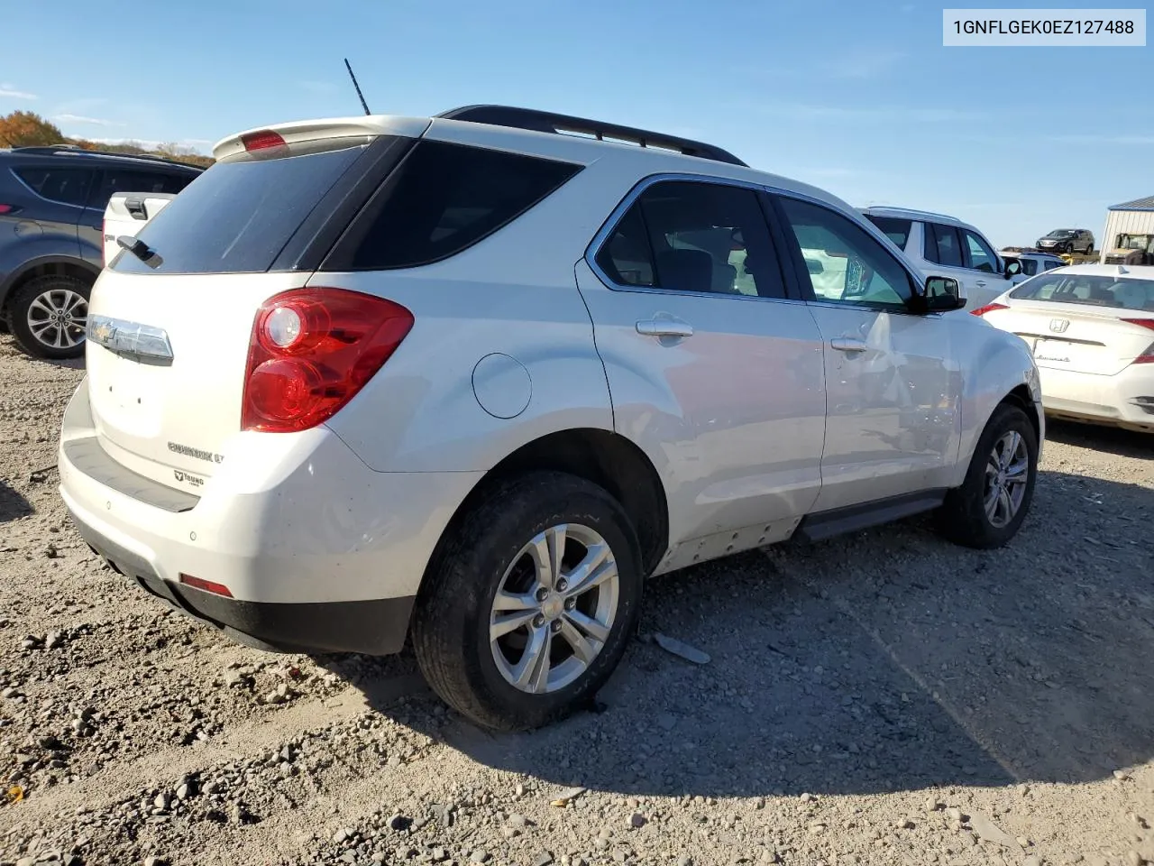 2014 Chevrolet Equinox Lt VIN: 1GNFLGEK0EZ127488 Lot: 77164794