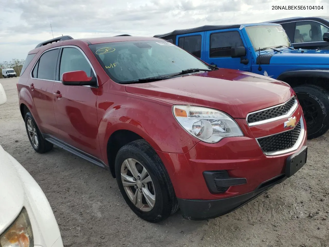 2014 Chevrolet Equinox Lt VIN: 2GNALBEK5E6104104 Lot: 77225614