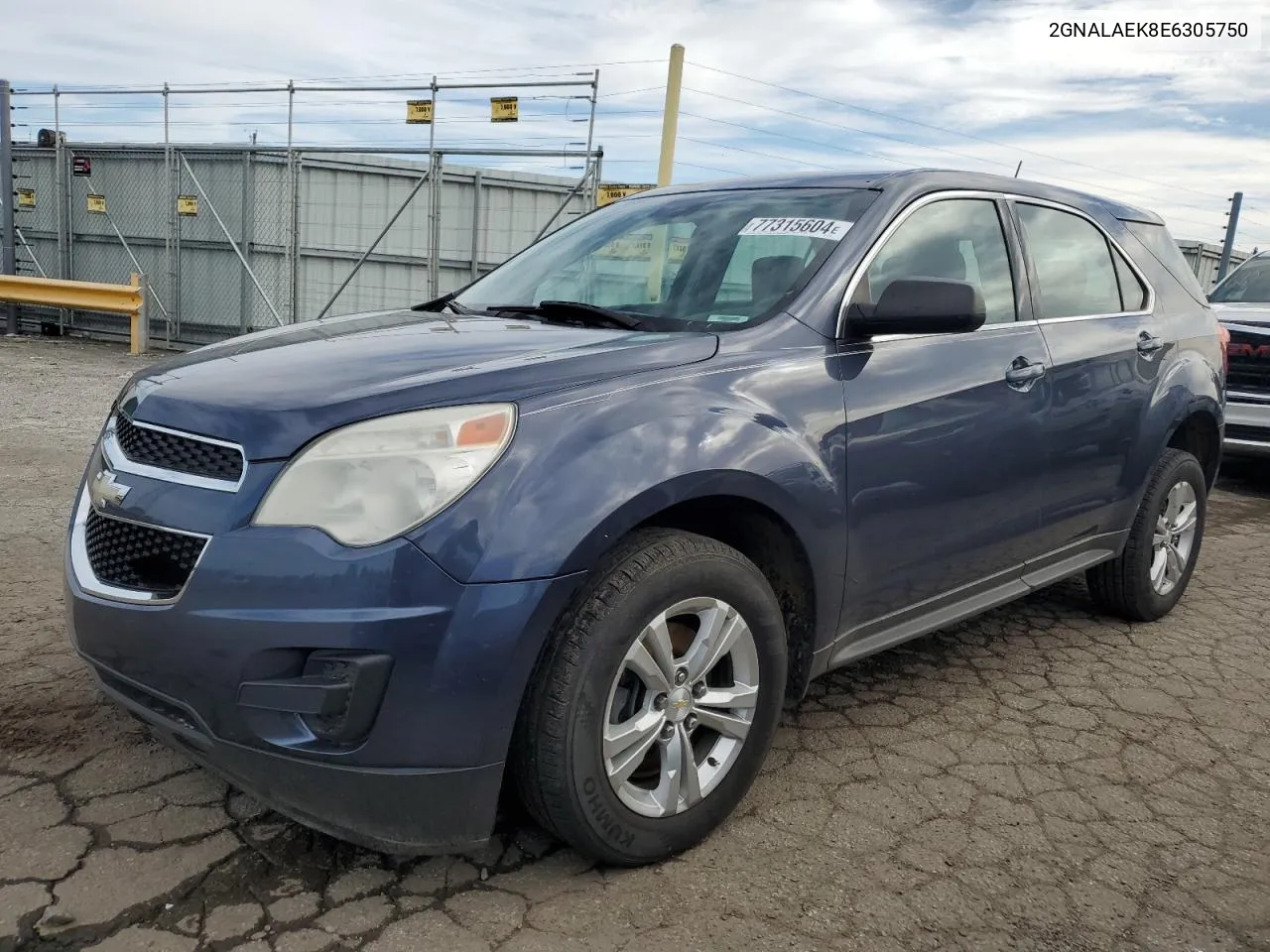 2014 Chevrolet Equinox Ls VIN: 2GNALAEK8E6305750 Lot: 77315604