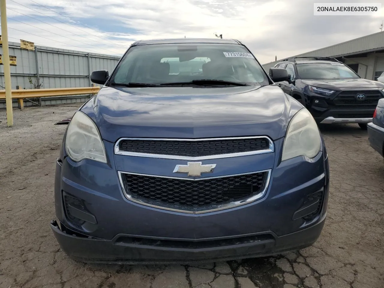 2014 Chevrolet Equinox Ls VIN: 2GNALAEK8E6305750 Lot: 77315604