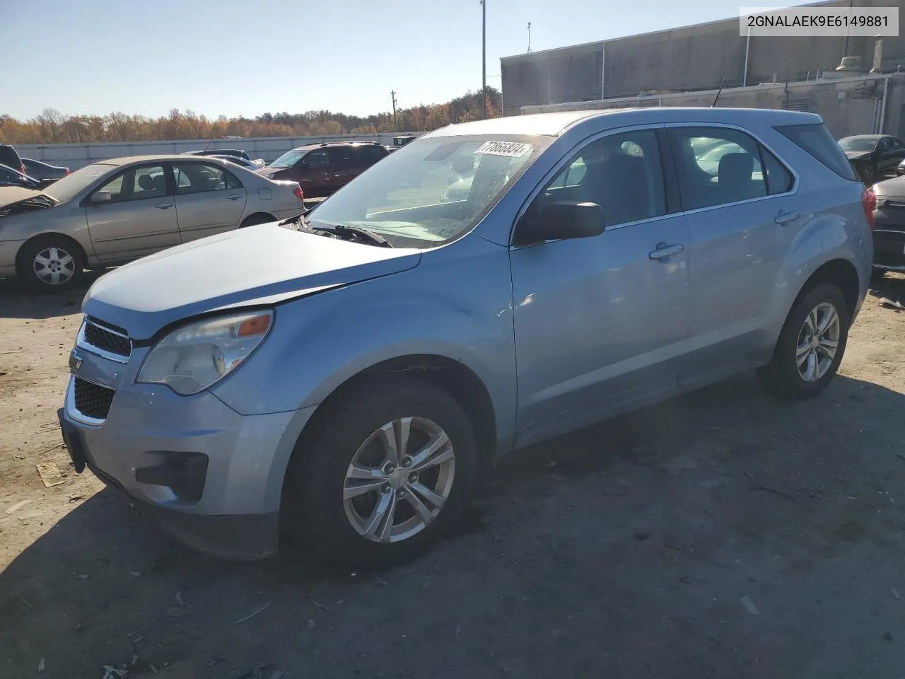 2014 Chevrolet Equinox Ls VIN: 2GNALAEK9E6149881 Lot: 77866804