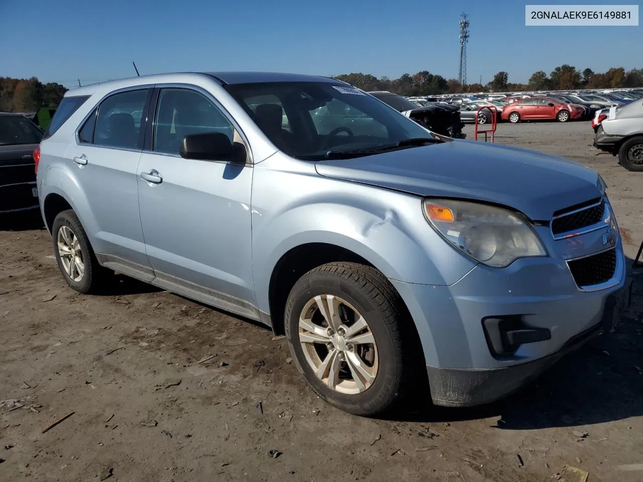 2014 Chevrolet Equinox Ls VIN: 2GNALAEK9E6149881 Lot: 77866804