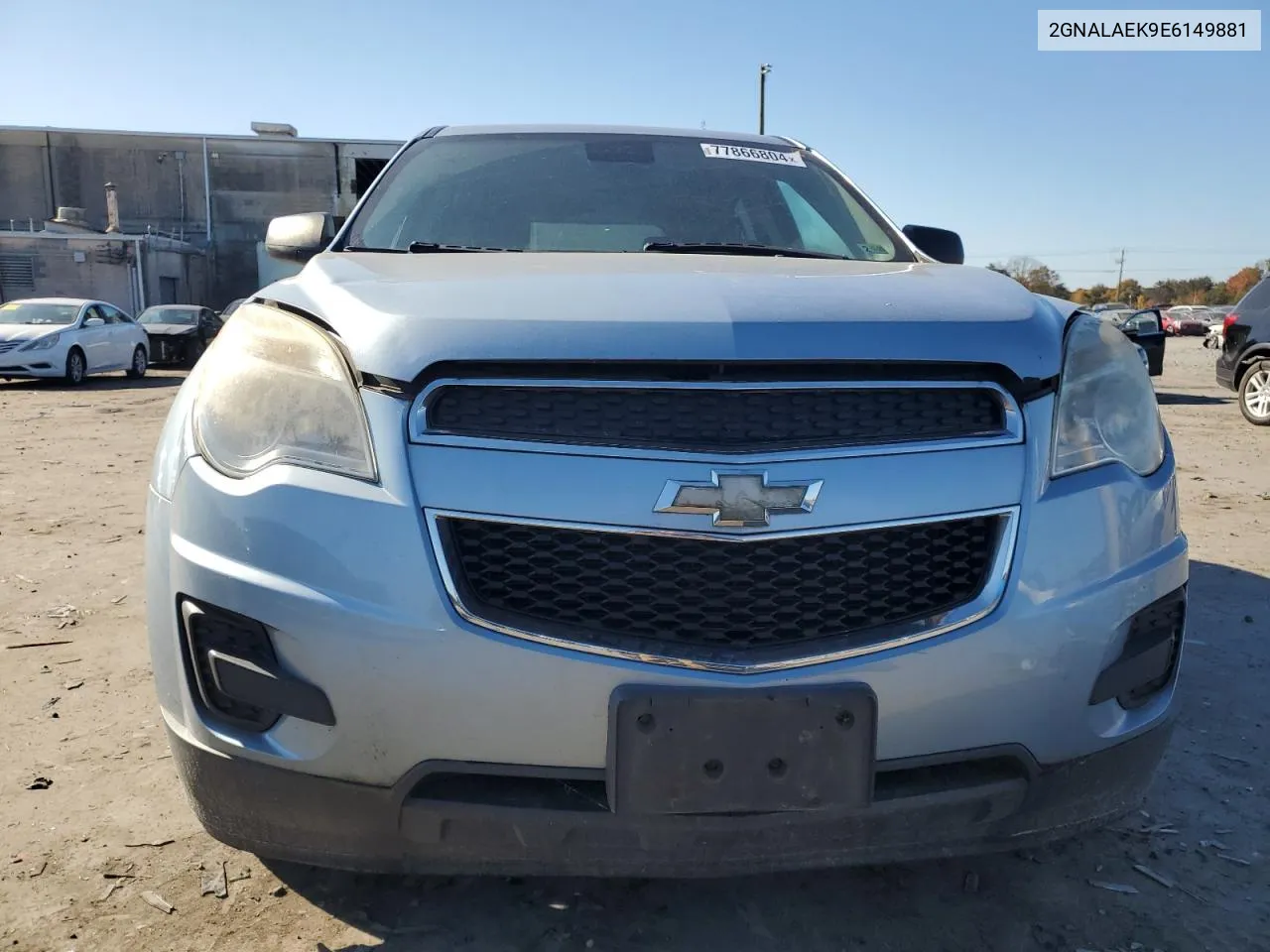 2014 Chevrolet Equinox Ls VIN: 2GNALAEK9E6149881 Lot: 77866804