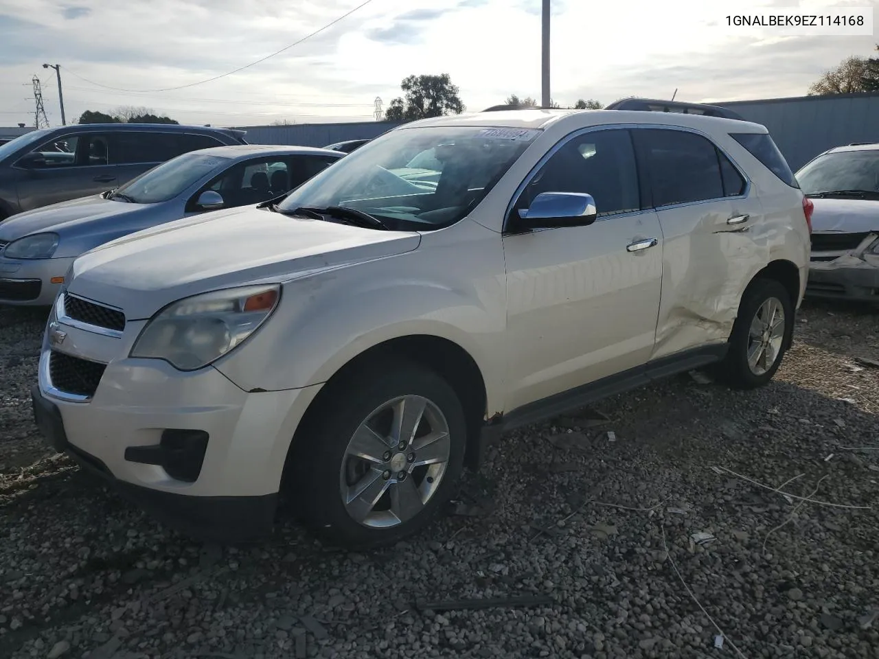 2014 Chevrolet Equinox Lt VIN: 1GNALBEK9EZ114168 Lot: 77894994