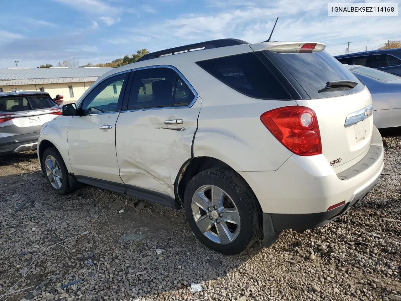 2014 Chevrolet Equinox Lt VIN: 1GNALBEK9EZ114168 Lot: 77894994