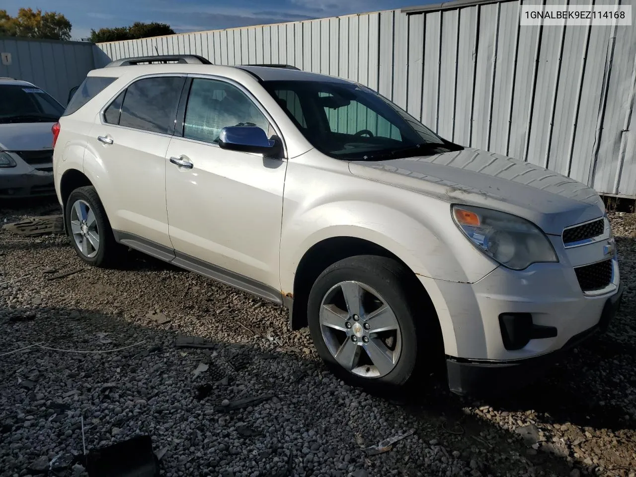 2014 Chevrolet Equinox Lt VIN: 1GNALBEK9EZ114168 Lot: 77894994