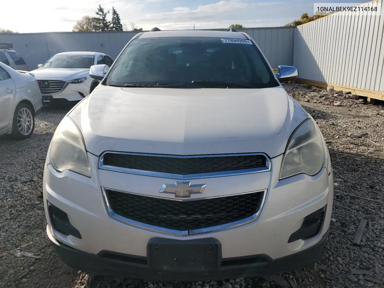 2014 Chevrolet Equinox Lt VIN: 1GNALBEK9EZ114168 Lot: 77894994