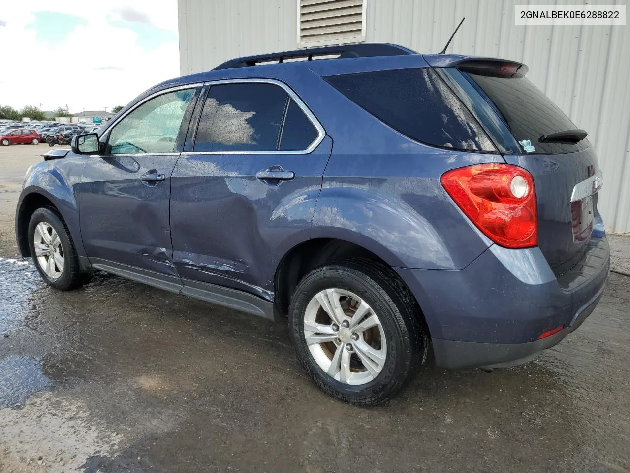 2014 Chevrolet Equinox Lt VIN: 2GNALBEK0E6288822 Lot: 78106724