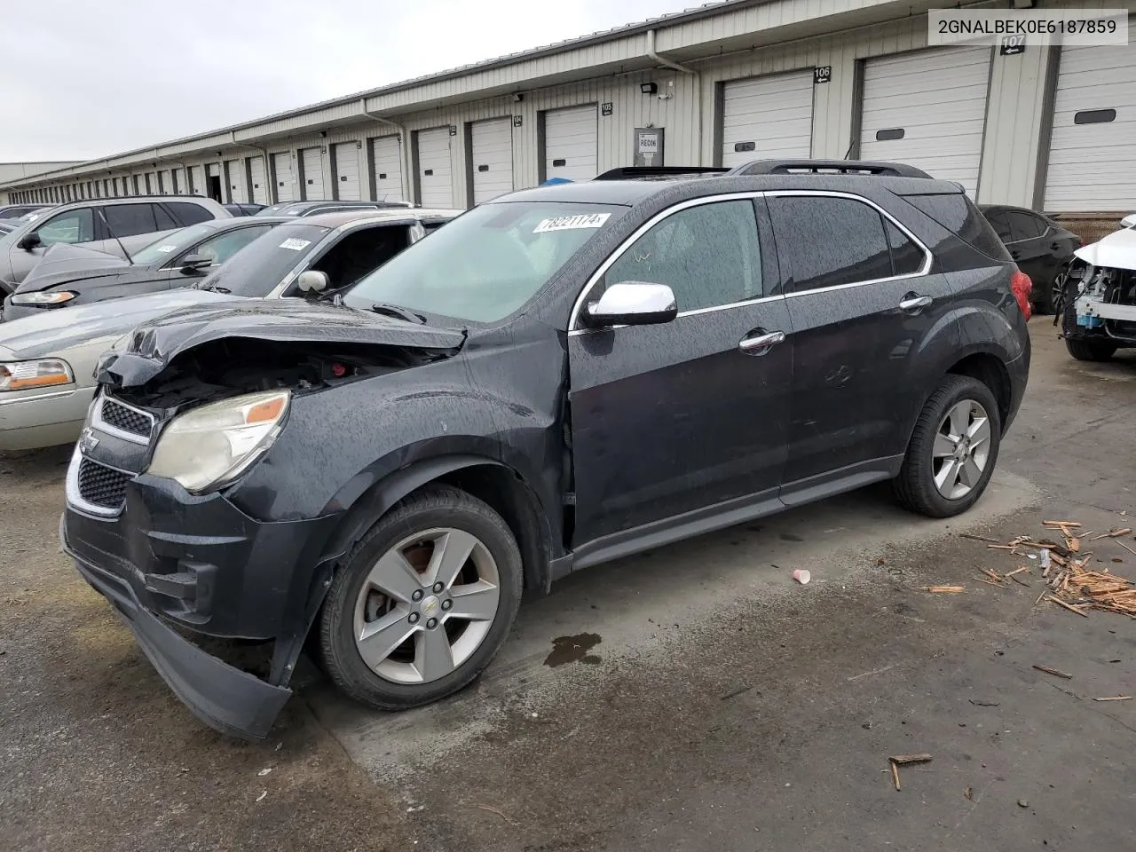 2014 Chevrolet Equinox Lt VIN: 2GNALBEK0E6187859 Lot: 78221174