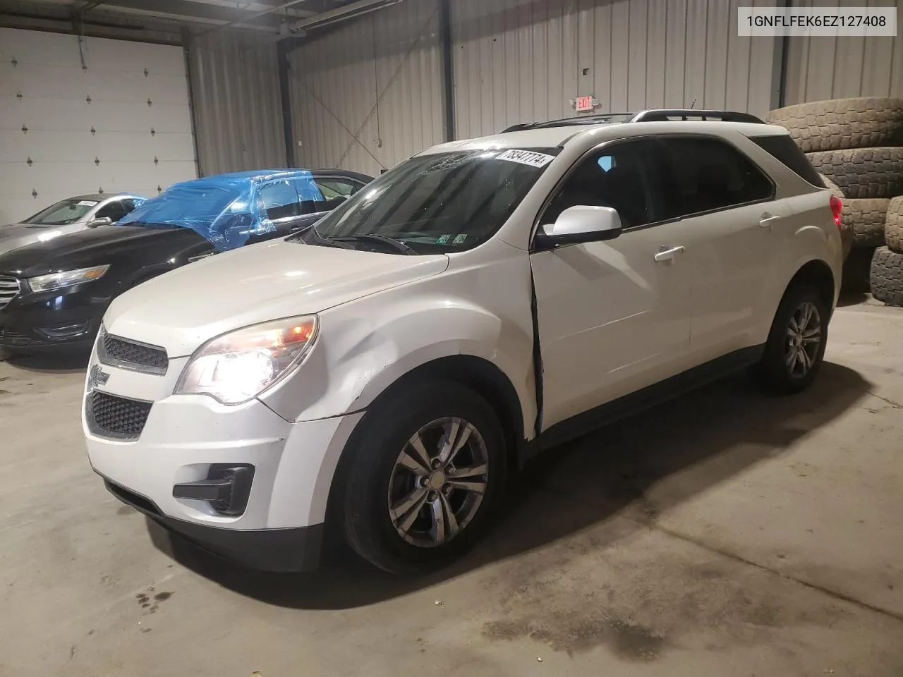 2014 Chevrolet Equinox Lt VIN: 1GNFLFEK6EZ127408 Lot: 78347774