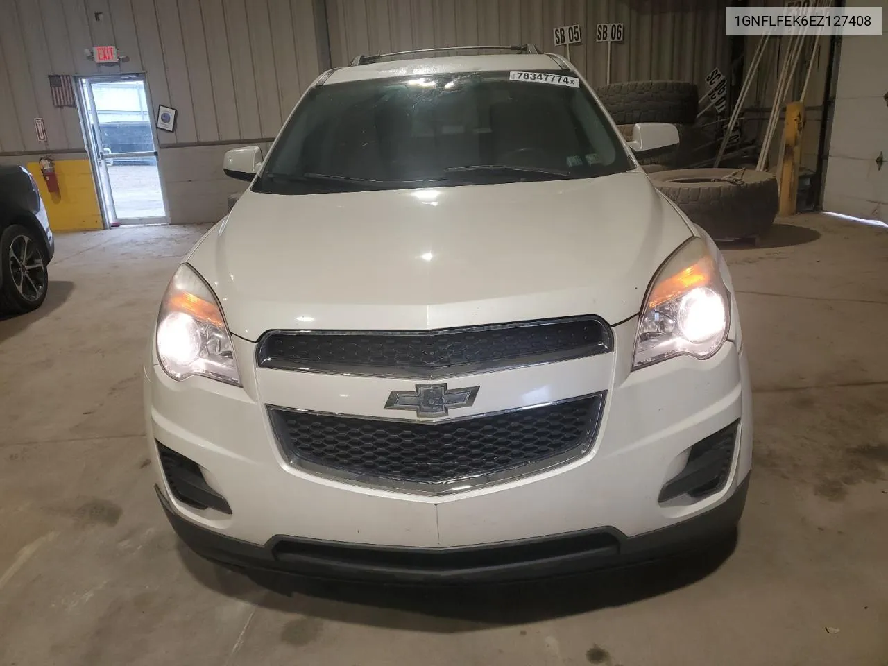 2014 Chevrolet Equinox Lt VIN: 1GNFLFEK6EZ127408 Lot: 78347774