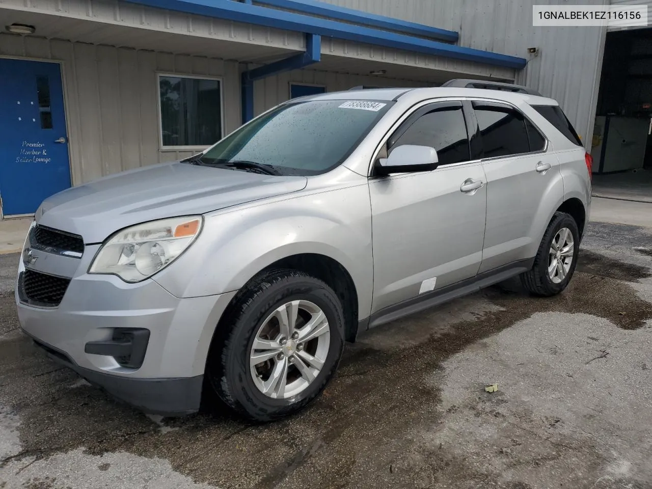 2014 Chevrolet Equinox Lt VIN: 1GNALBEK1EZ116156 Lot: 78388684