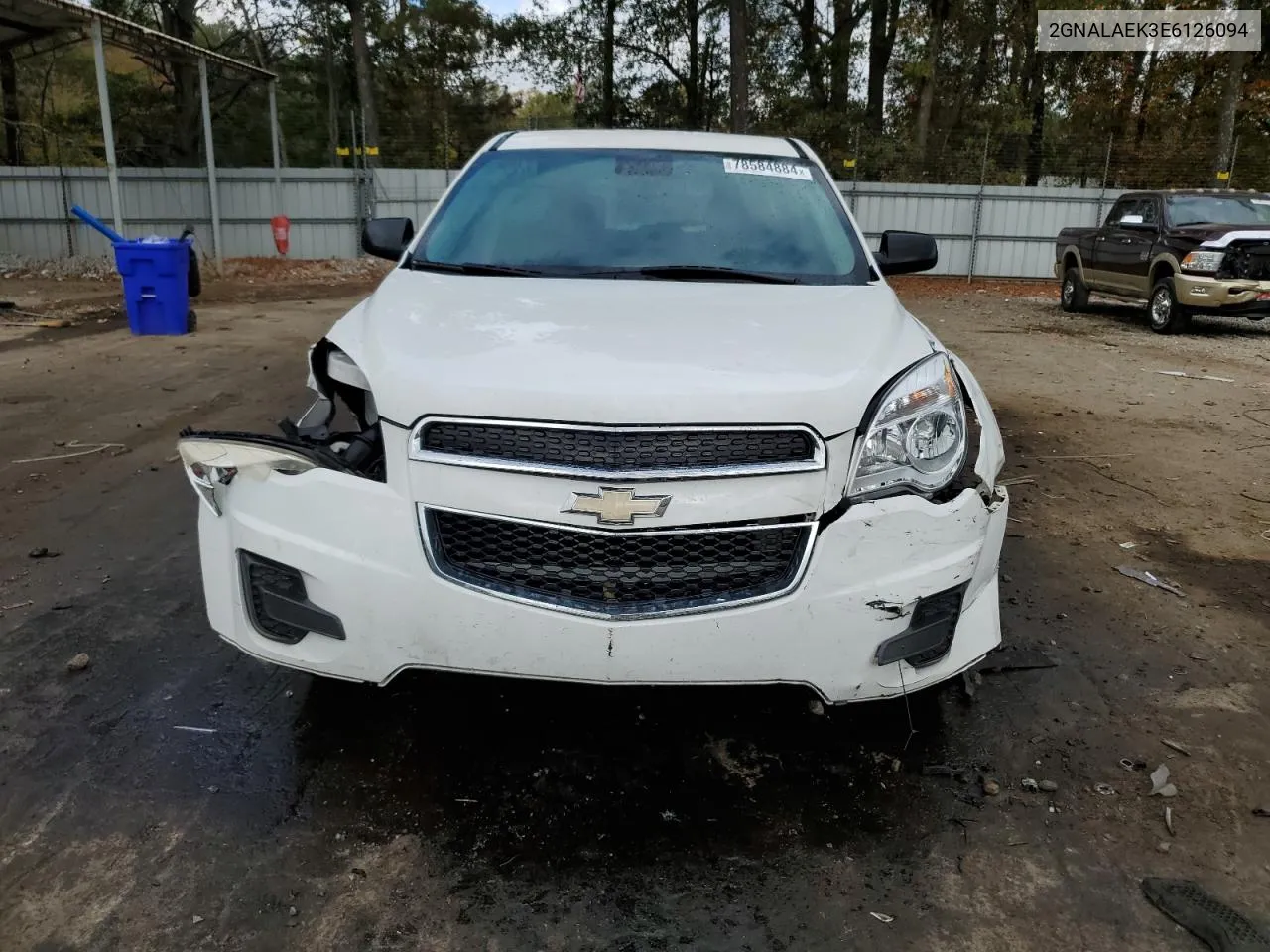 2014 Chevrolet Equinox Ls VIN: 2GNALAEK3E6126094 Lot: 78584884