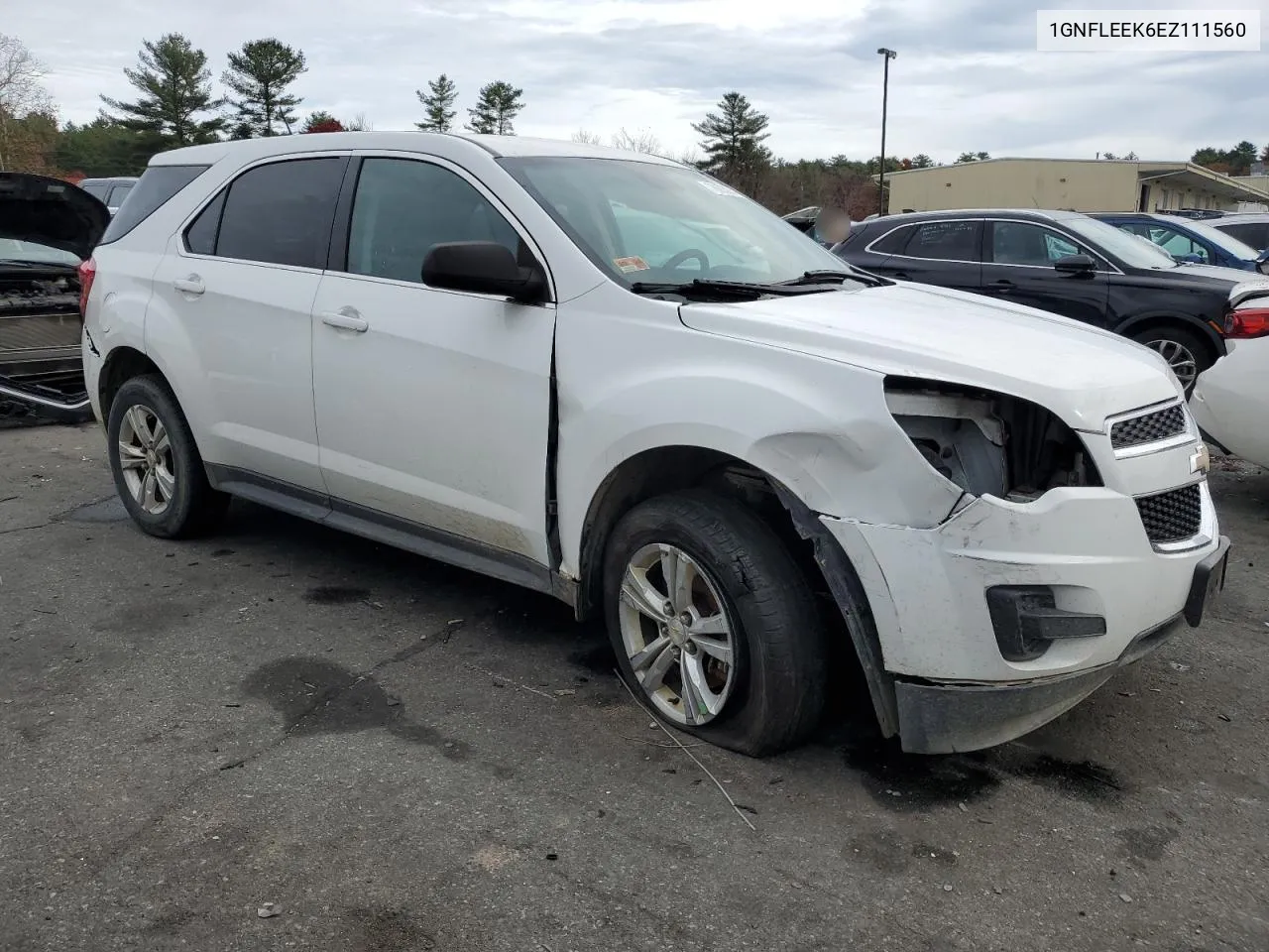 2014 Chevrolet Equinox Ls VIN: 1GNFLEEK6EZ111560 Lot: 78633034