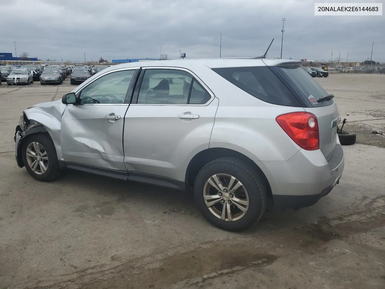 2014 Chevrolet Equinox Ls VIN: 2GNALAEK2E6144683 Lot: 78674244