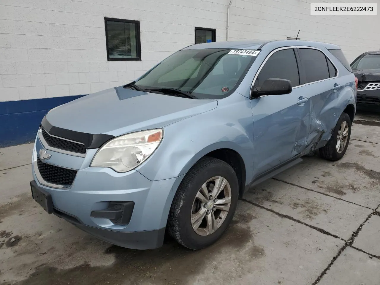 2014 Chevrolet Equinox Ls VIN: 2GNFLEEK2E6222473 Lot: 79747494