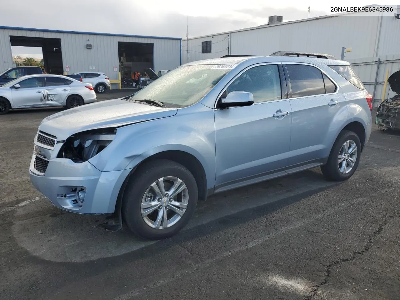 2014 Chevrolet Equinox Lt VIN: 2GNALBEK9E6345986 Lot: 79766714