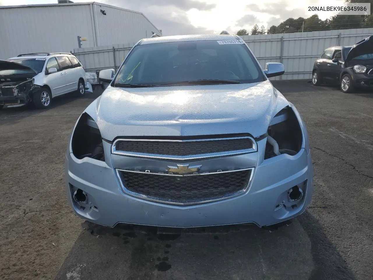 2014 Chevrolet Equinox Lt VIN: 2GNALBEK9E6345986 Lot: 79766714