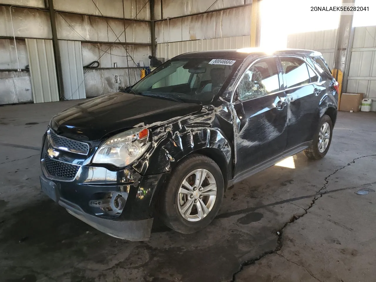 2014 Chevrolet Equinox Ls VIN: 2GNALAEK5E6282041 Lot: 80046604