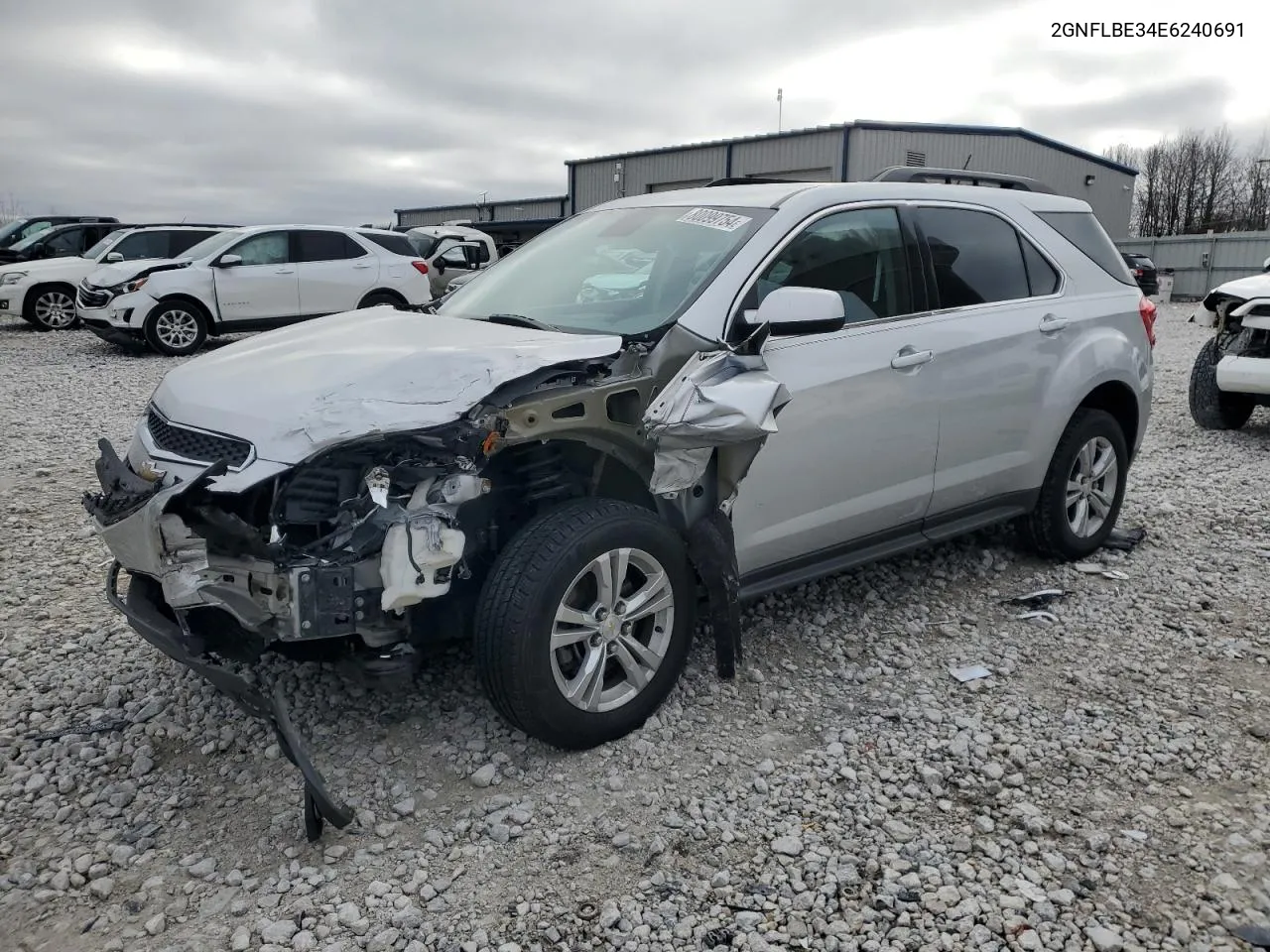 2014 Chevrolet Equinox Lt VIN: 2GNFLBE34E6240691 Lot: 80099754