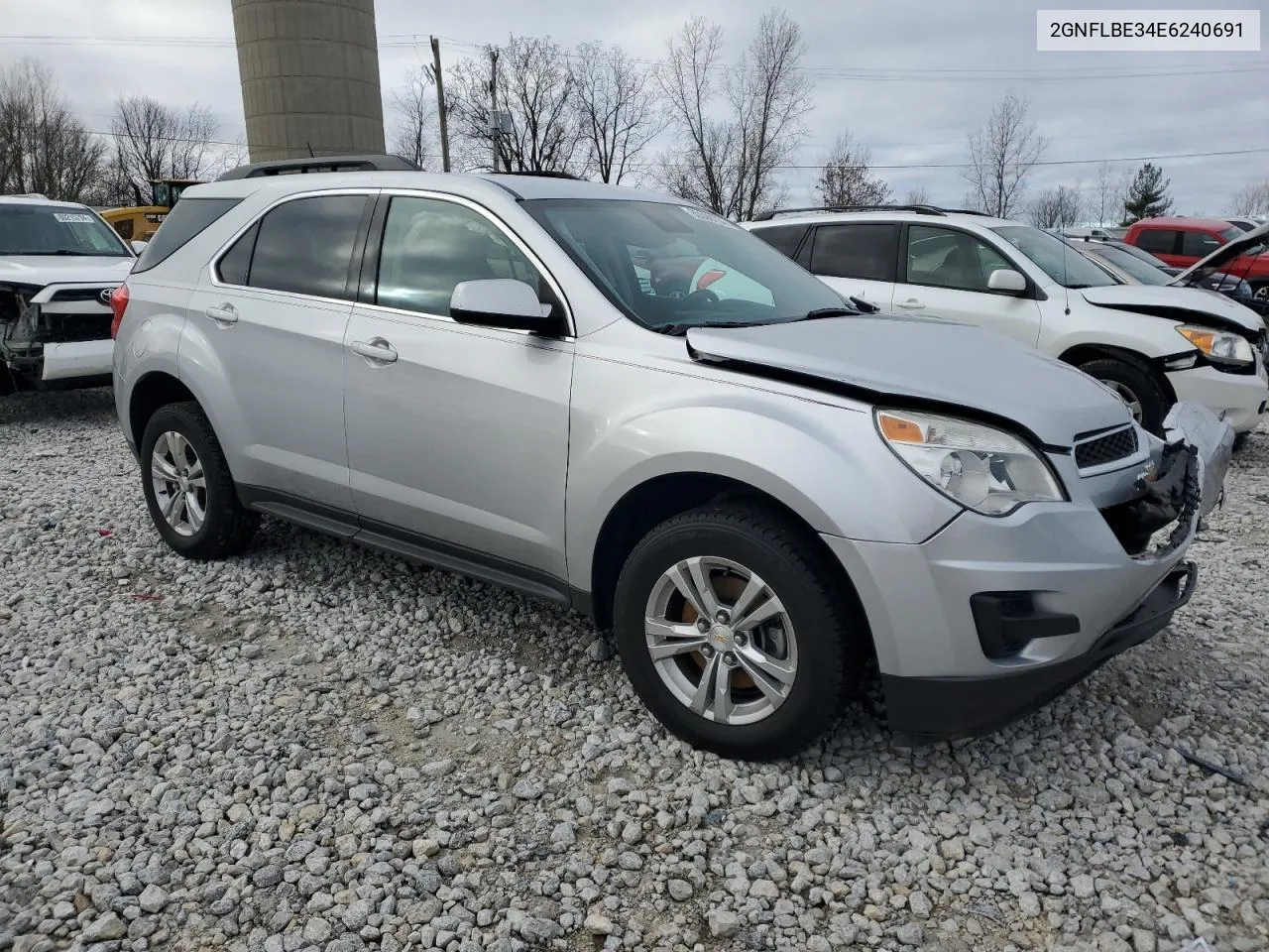 2014 Chevrolet Equinox Lt VIN: 2GNFLBE34E6240691 Lot: 80099754