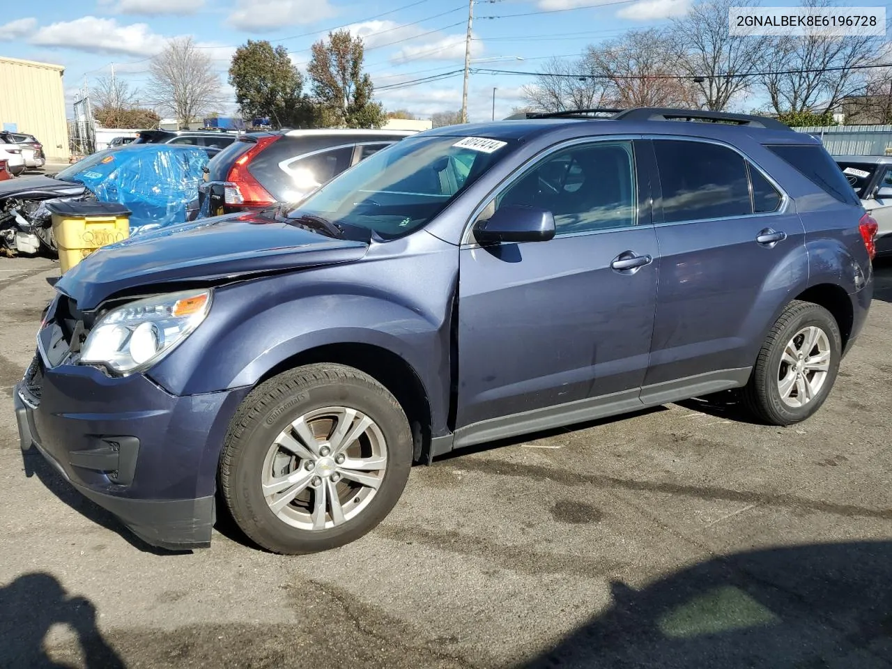 2014 Chevrolet Equinox Lt VIN: 2GNALBEK8E6196728 Lot: 80141414