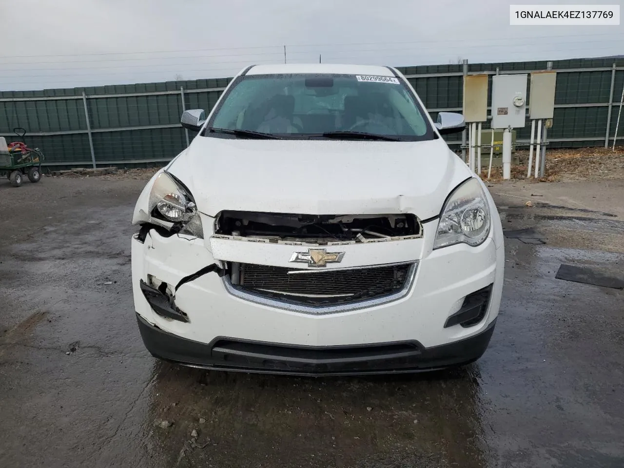 2014 Chevrolet Equinox Ls VIN: 1GNALAEK4EZ137769 Lot: 80299664