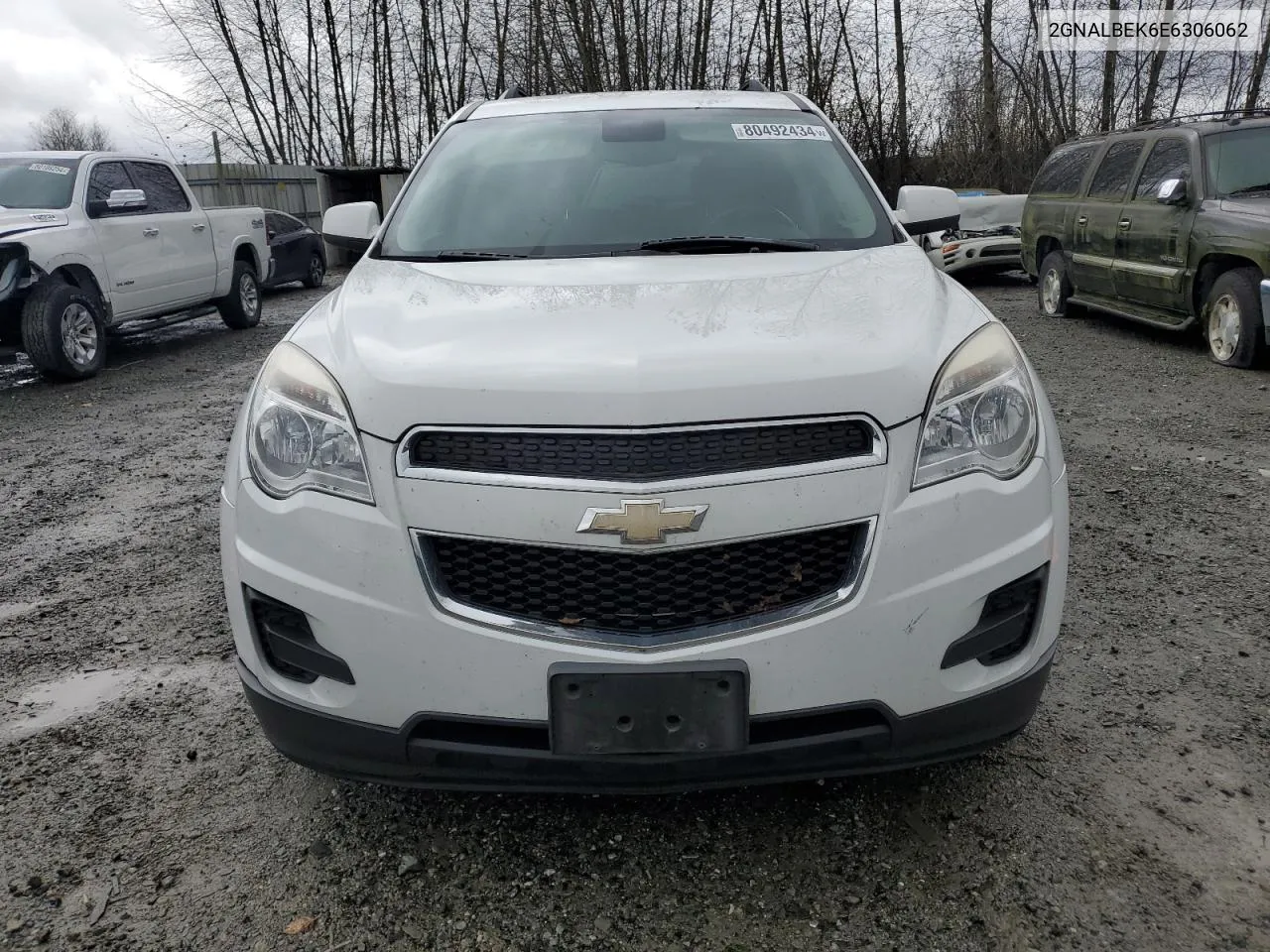 2014 Chevrolet Equinox Lt VIN: 2GNALBEK6E6306062 Lot: 80492434