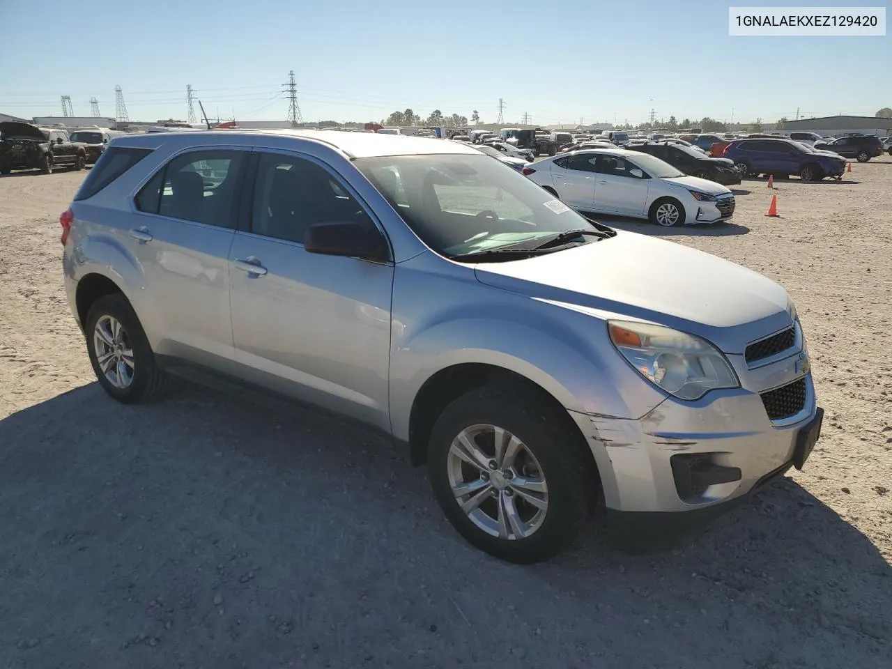 2014 Chevrolet Equinox Ls VIN: 1GNALAEKXEZ129420 Lot: 80909334