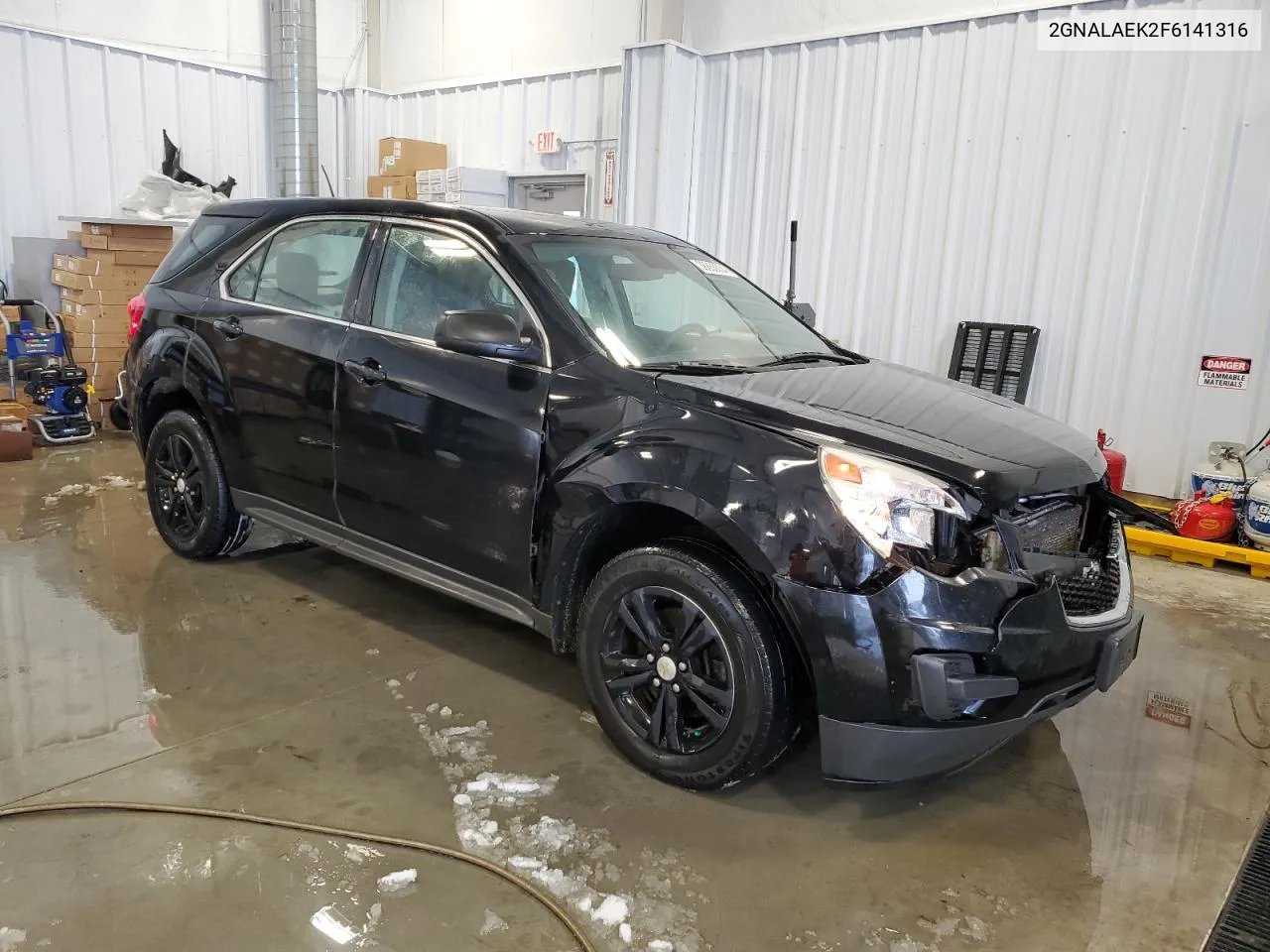 2015 Chevrolet Equinox Ls VIN: 2GNALAEK2F6141316 Lot: 38856834